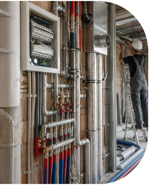 Монтаж внутренних инженерных систем домов и объектов в Борзе